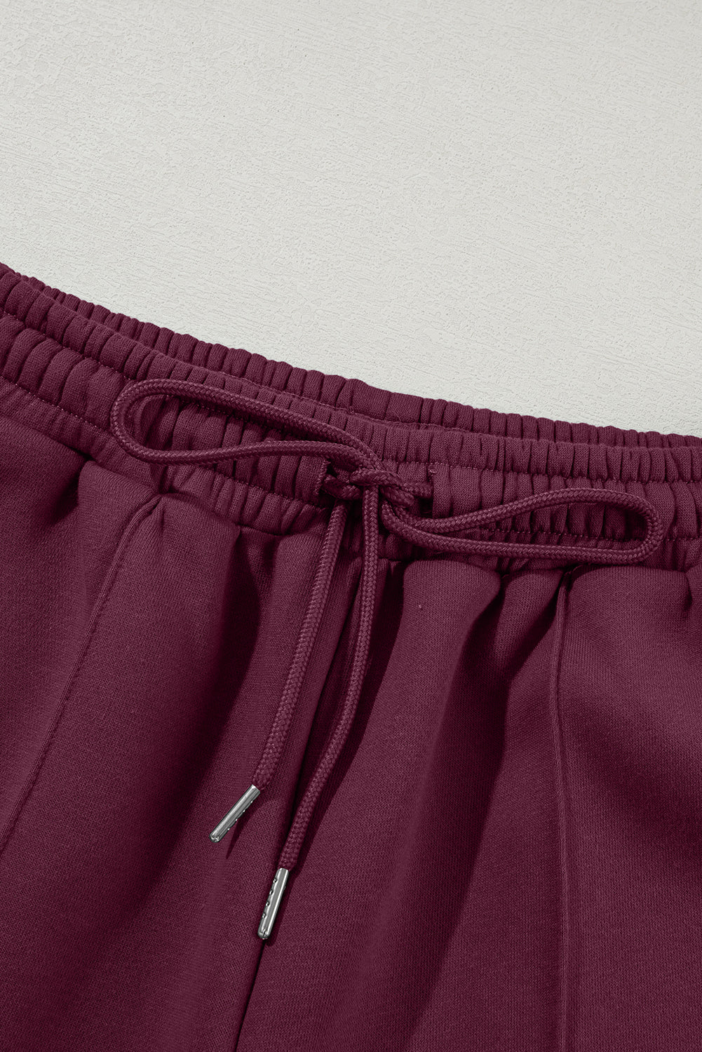 Black Half Zip Sweatshirt and Pants Set