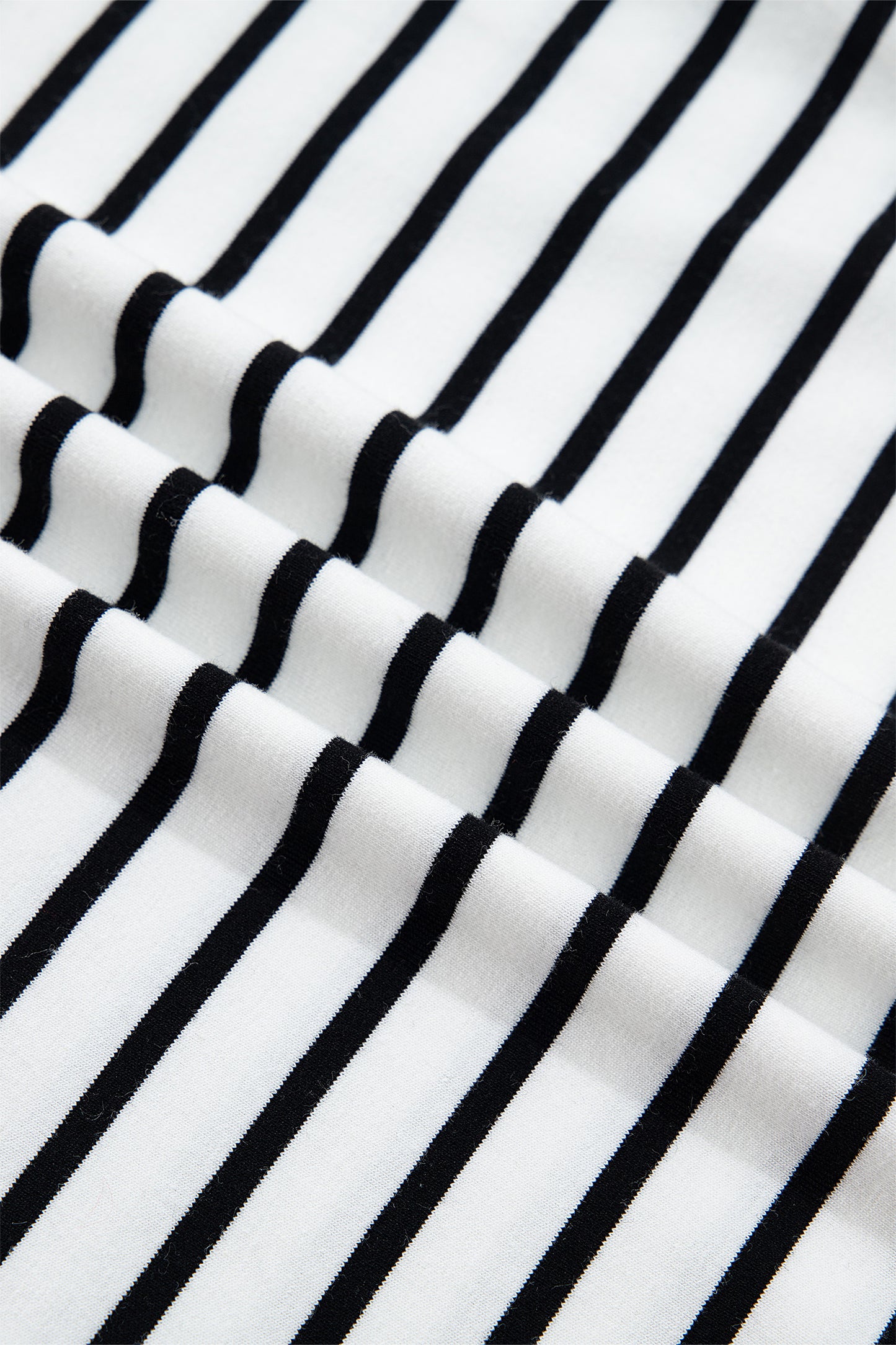 White Stripe Contrast Knot Back Ruffle Trim Tank Top